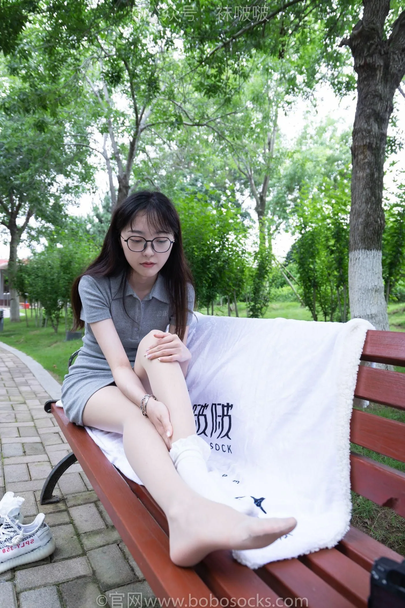 [BoBoSocks袜啵啵]NO.019 稚予-椰子、白棉袜、肉丝 [147P]插图1